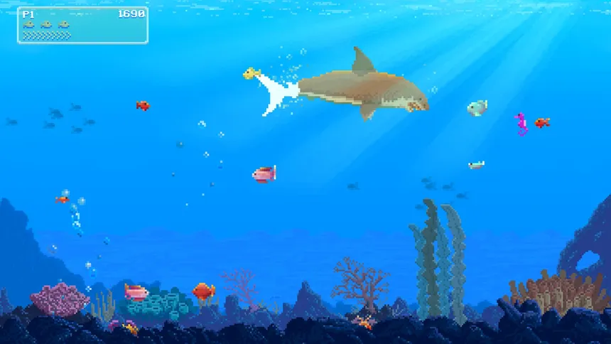 Скриншот 2 к игре Watch Out: Shark!