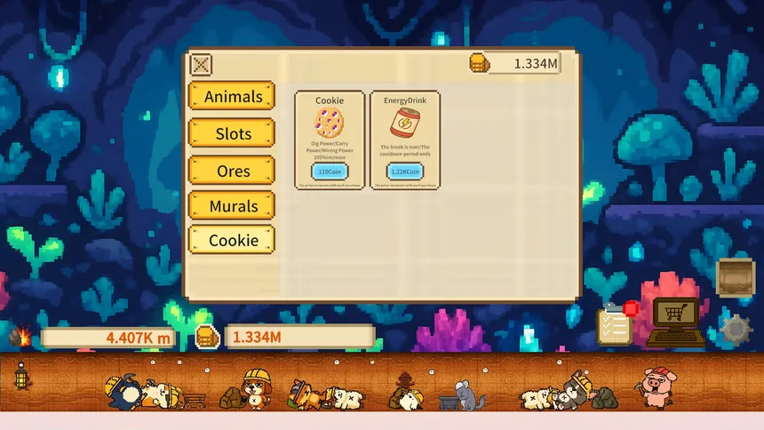 Скриншот 6 к игре Idle Bomb Animals - Desktop Mining
