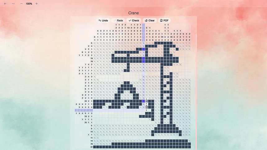 Скриншот 1 к игре Nonogram Classics