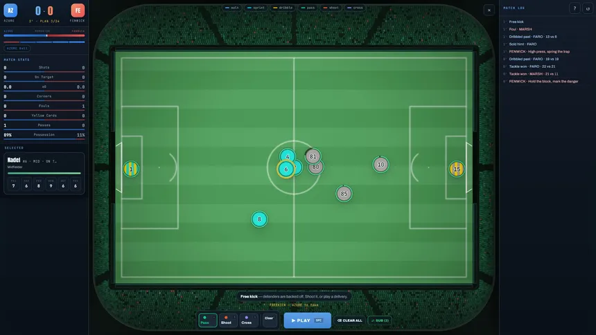 Скриншот 8 к игре Football on Paper