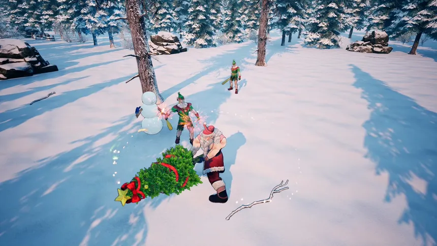 Скриншот 1 к игре Santa Is Unbreakable