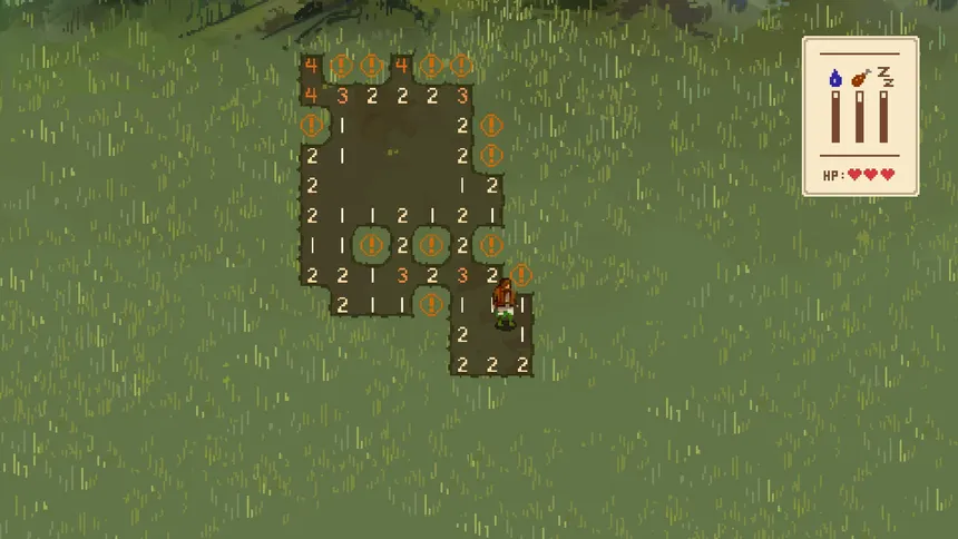 Скриншот 1 к игре Snakesweeper - minesweeper survival