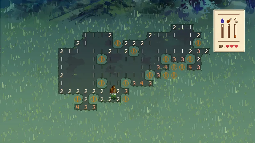 Скриншот 3 к игре Snakesweeper - minesweeper survival