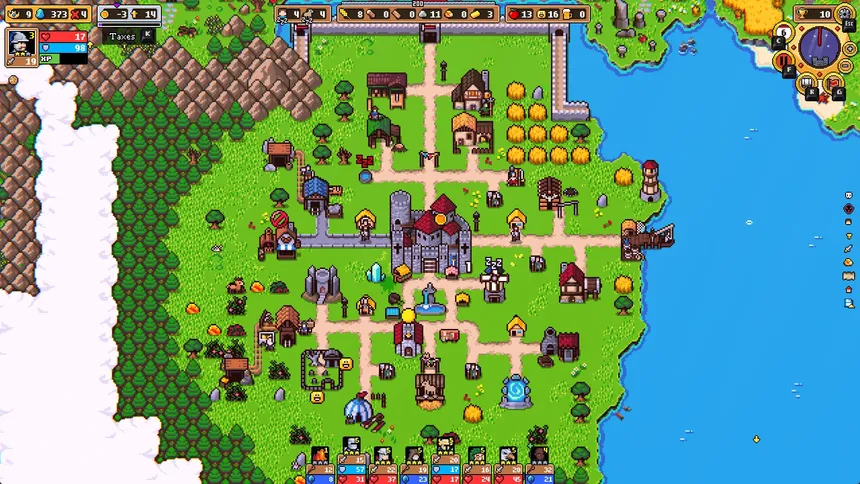 Скриншот 1 к игре Super Fantasy Kingdom