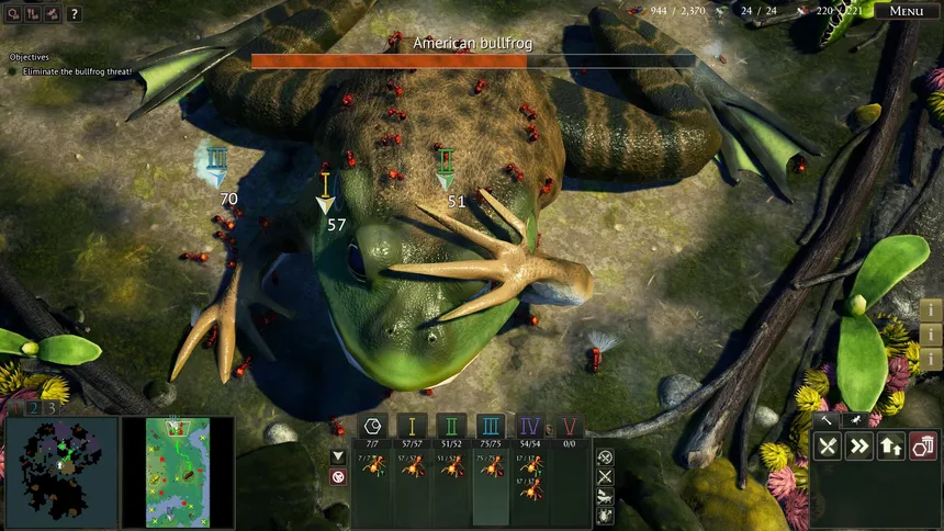 Скриншот 1 к игре Empires of the Undergrowth