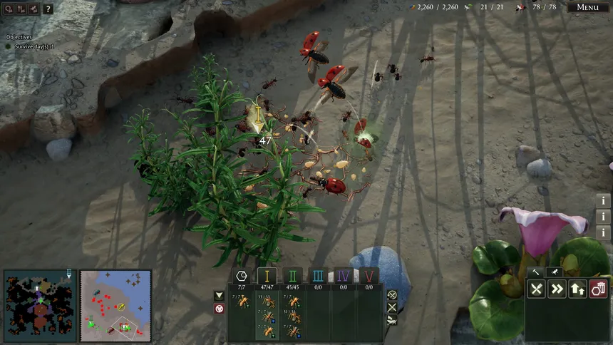 Скриншот 5 к игре Empires of the Undergrowth