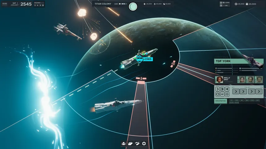 Скриншот 1 к игре Falling Frontier