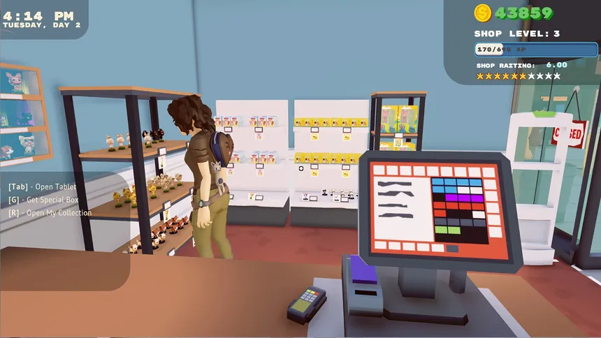 Скриншот 2 к игре Gacha Shop Simulator