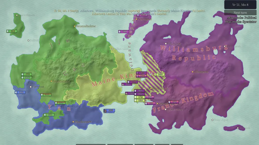 Скриншот 2 к игре Things That Happen on the Map - Realm Simulator