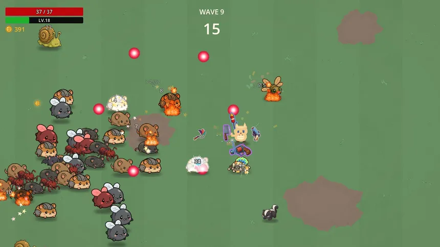 Скриншот 3 к игре Cute Kitty WAR