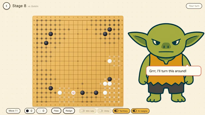 Скриншот 7 к игре ひびき＆かのんの囲碁19路完全入門