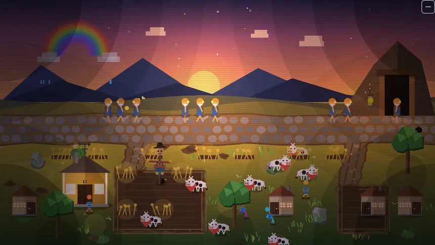 Скриншот 2 к игре Miners, Moos & Miracles