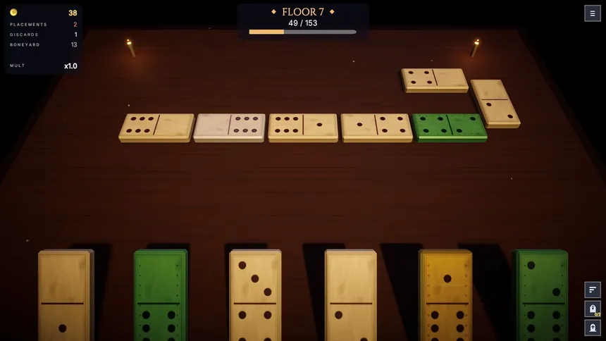 Скриншот 2 к игре Domino Descent