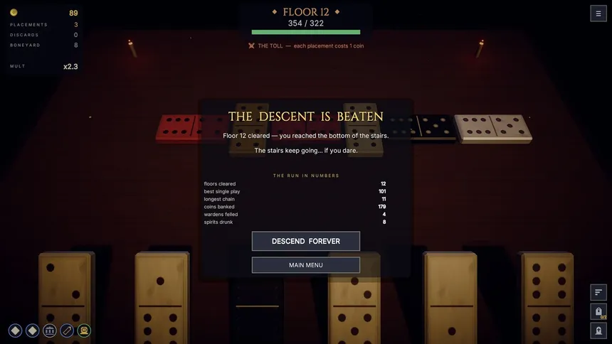 Скриншот 7 к игре Domino Descent