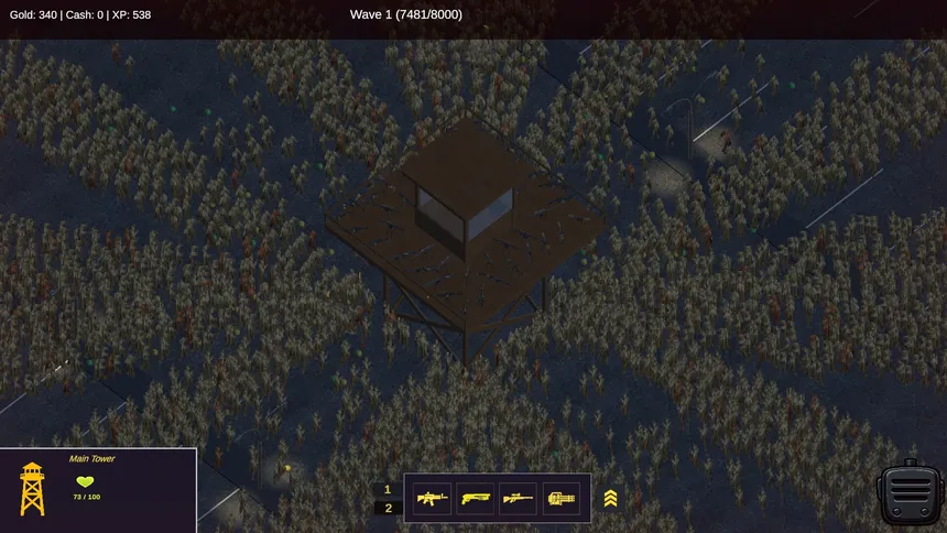 Скриншот 1 к игре Horde Up Ahead: Survivors TD