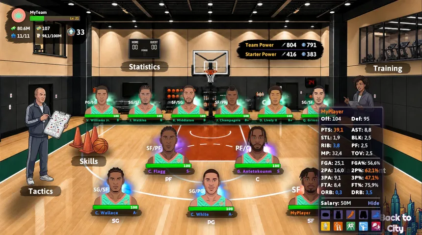 Скриншот 6 к игре Basketball Dynasty