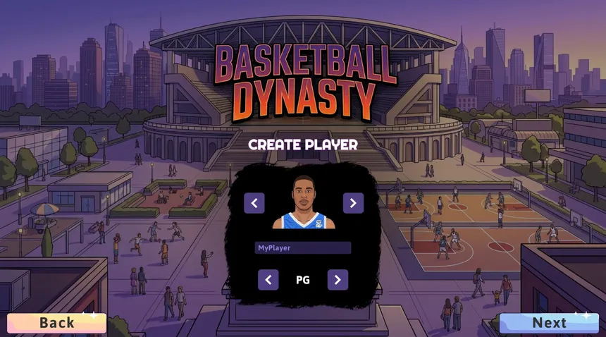 Скриншот 8 к игре Basketball Dynasty