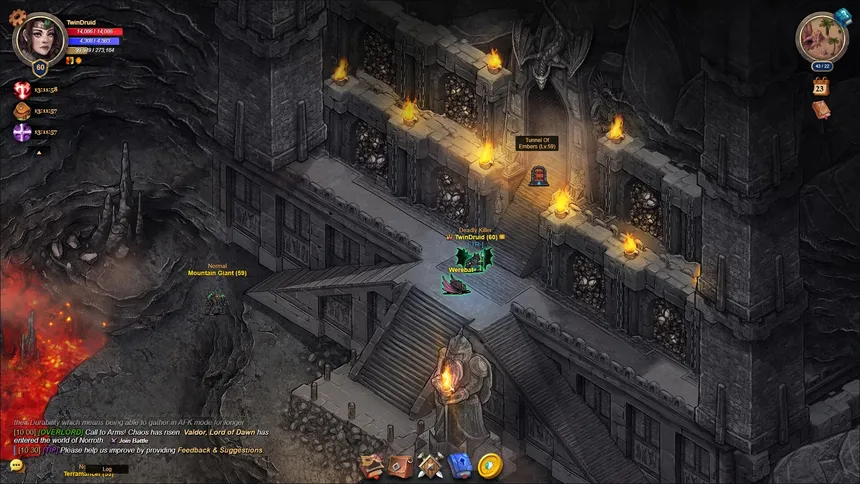 Скриншот 1 к игре Norroth Online