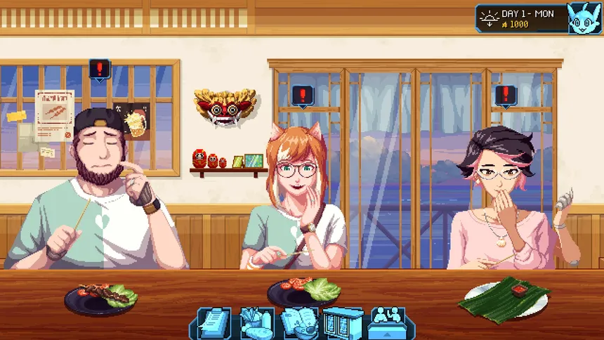 Скриншот 4 к игре Afterglow Bytes: Reverie by the Shore