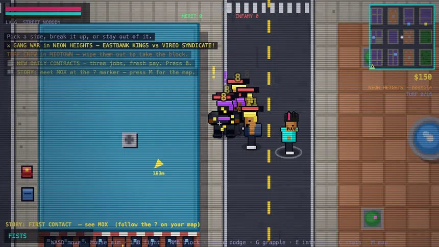 Скриншот 3 к игре Neon City Legends