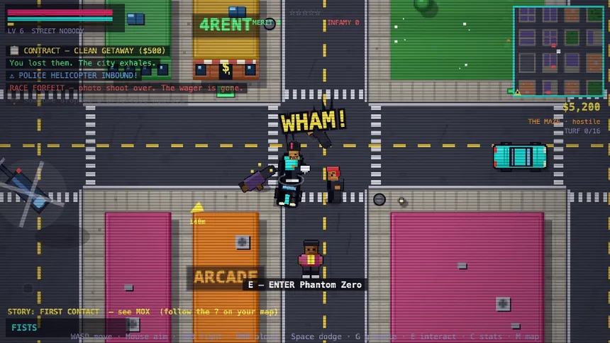 Скриншот 6 к игре Neon City Legends