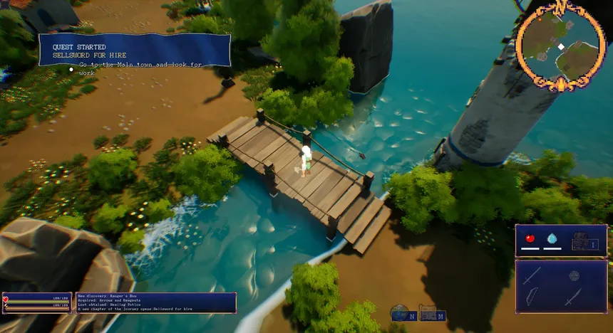 Скриншот 1 к игре Sellsword