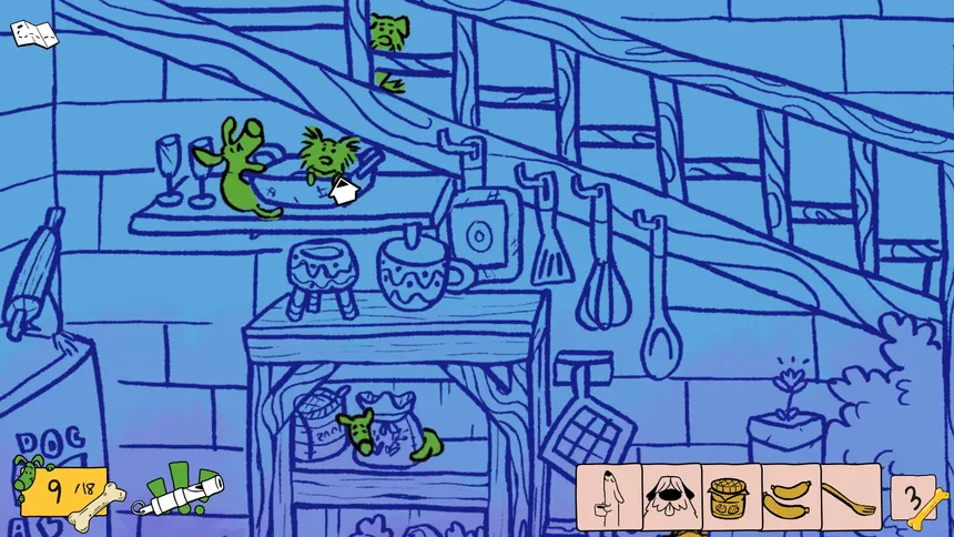 Скриншот 2 к игре Hidden Dogs