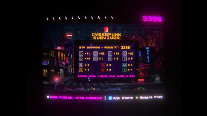 Скриншот 3 к игре Cyberpunk Survivor
