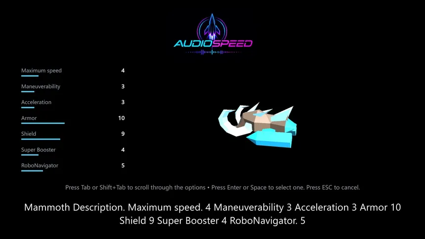 Скриншот 3 к игре Audiospeed