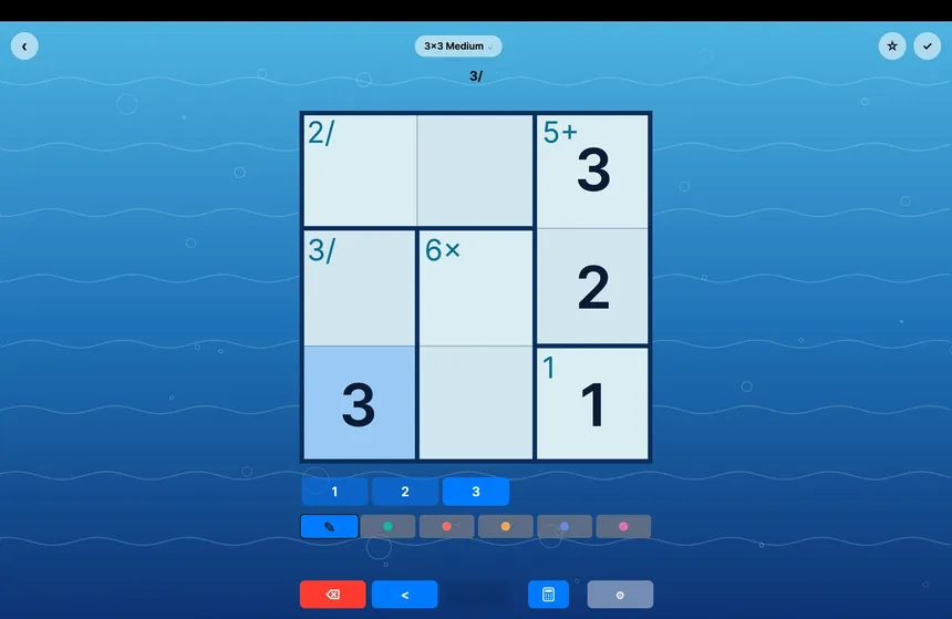 Скриншот 1 к игре THW's Calcudoku
