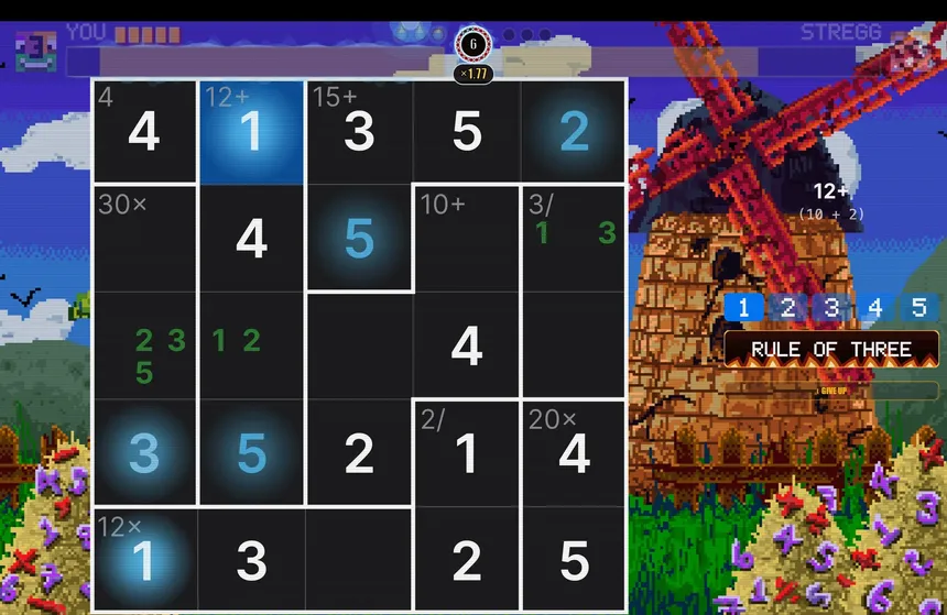 Скриншот 2 к игре THW's Calcudoku
