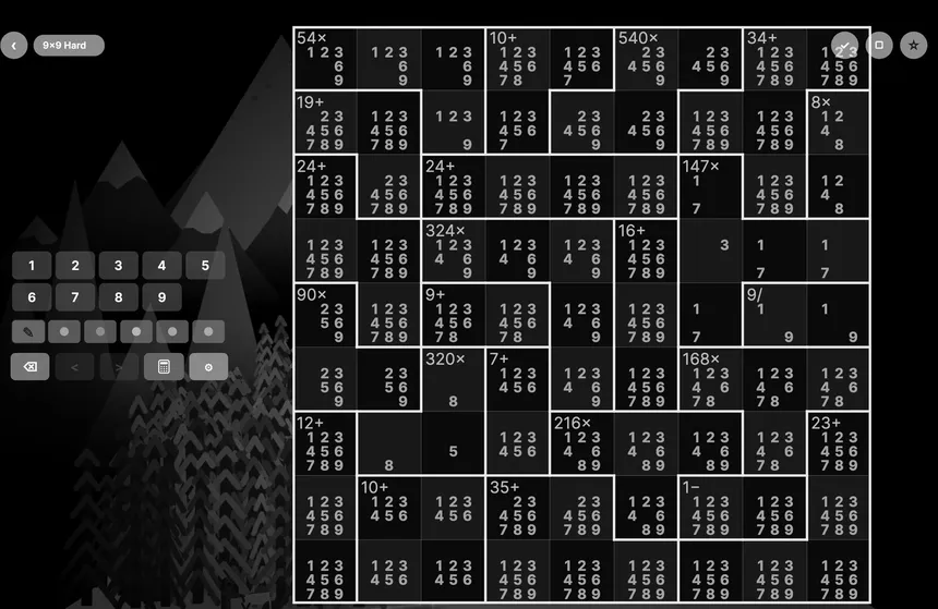 Скриншот 5 к игре THW's Calcudoku