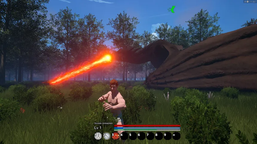 Скриншот 1 к игре Shinobi Unleashed