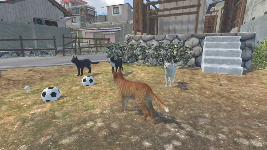 Скриншот 3 к игре Lost Cat Showa Town