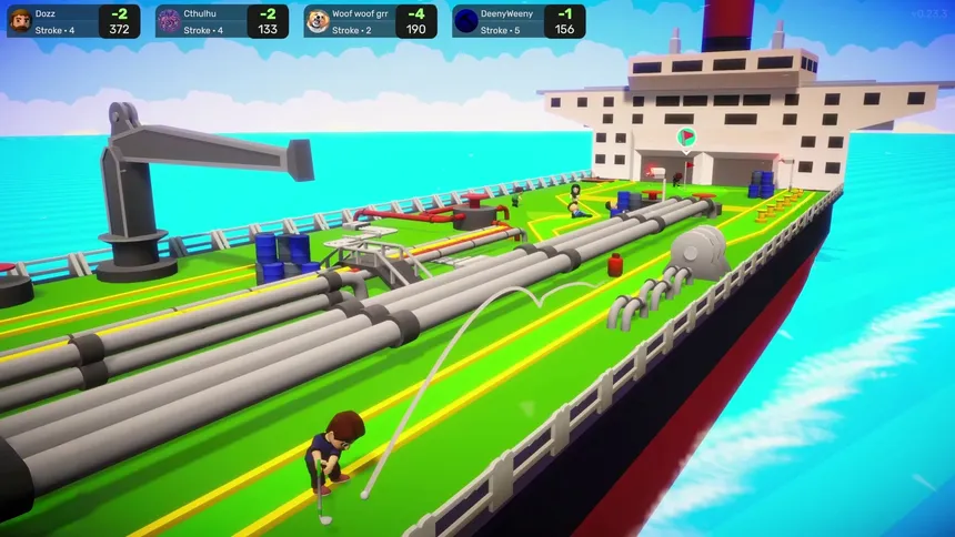Скриншот 2 к игре Really Illegal Golf