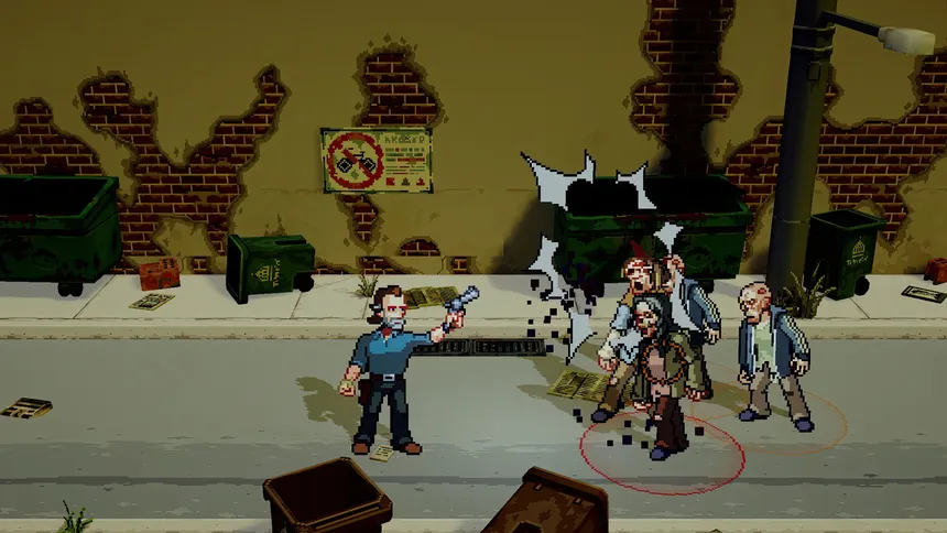 Скриншот 1 к игре The Walking Dead: Streets of Survival