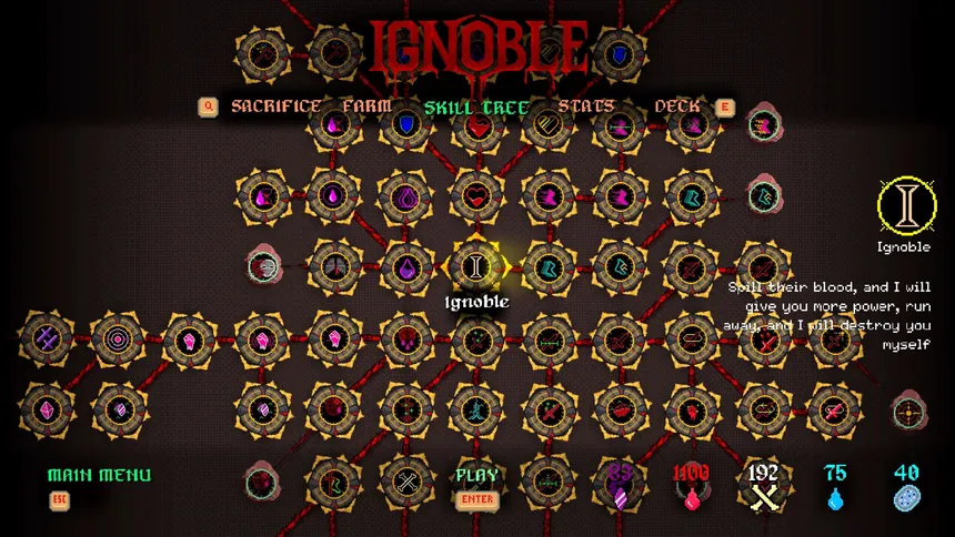 Скриншот 2 к игре IGNOBLE