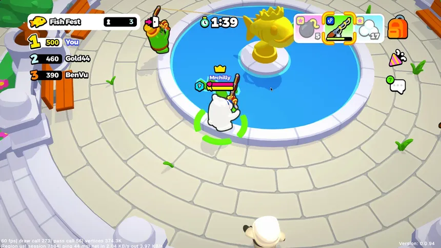 Скриншот 1 к игре Mini Bash - Party Battleground
