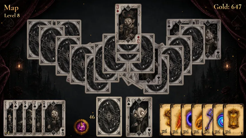 Скриншот 6 к игре Solitaire: Kingdom in Chains