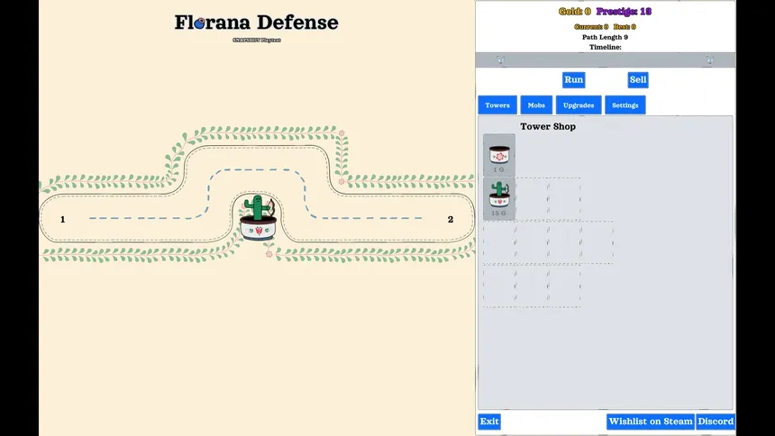 Скриншот 1 к игре Florana Defense