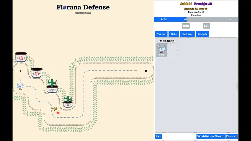 Скриншот 2 к игре Florana Defense