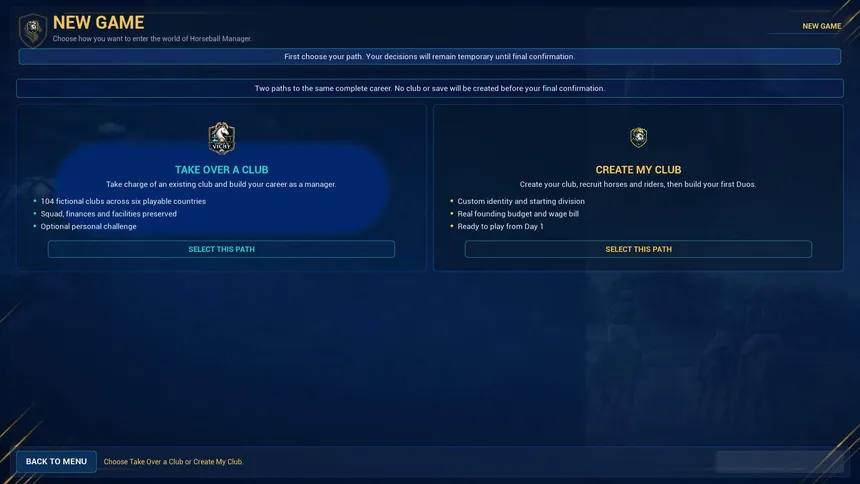 Скриншот 1 к игре Horseball Manager