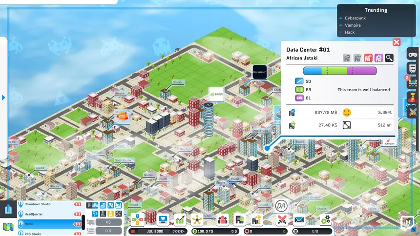 Скриншот 1 к игре City Game Studio: Your Game Dev Adventure Begins