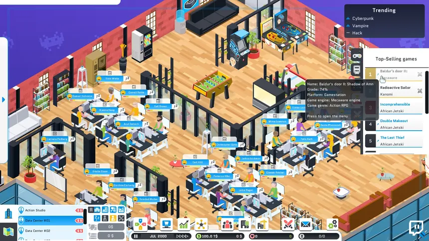 Скриншот 2 к игре City Game Studio: Your Game Dev Adventure Begins