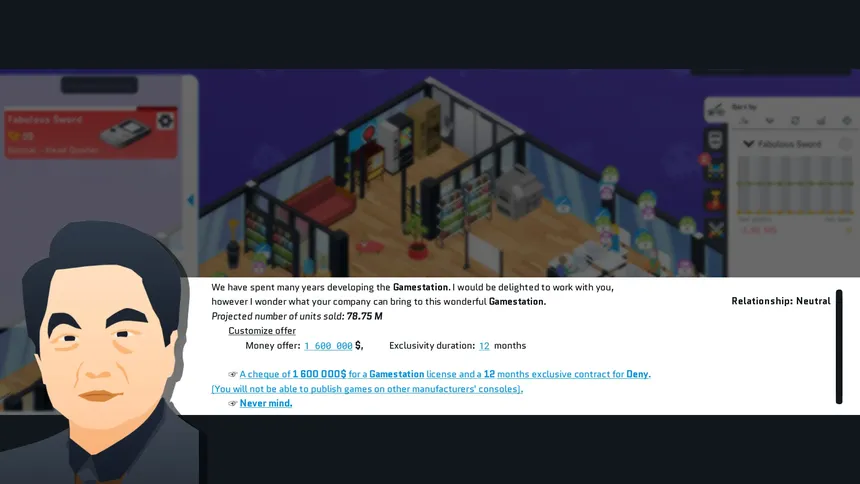 Скриншот 8 к игре City Game Studio: Your Game Dev Adventure Begins
