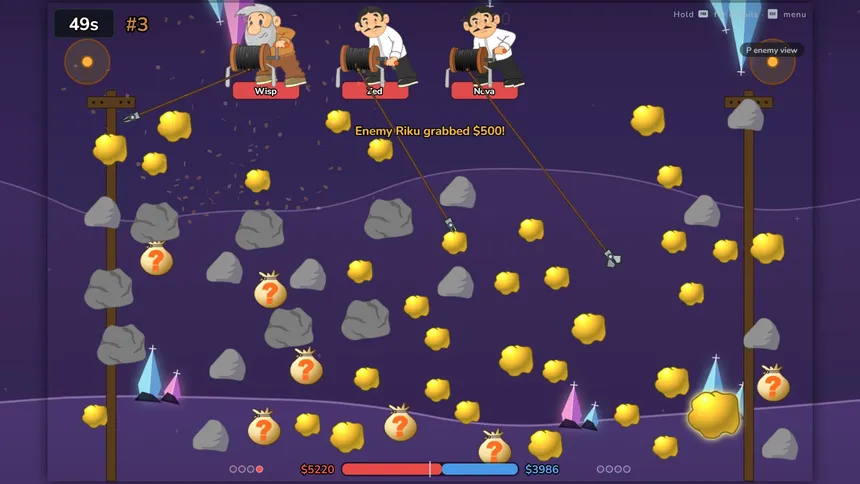 Скриншот 3 к игре Gold Miner: Party Rush
