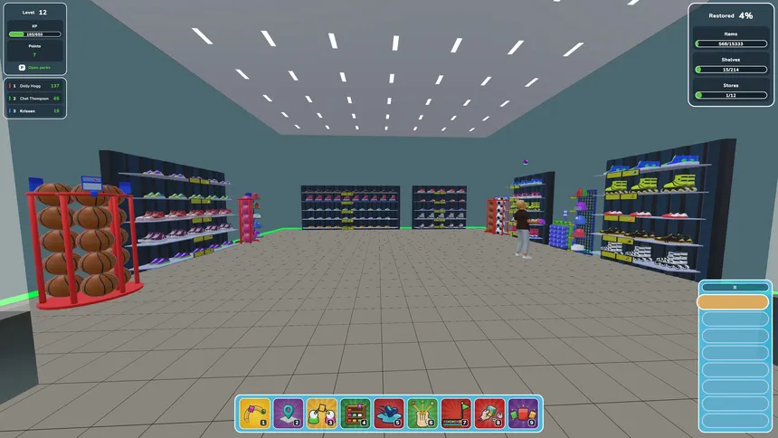 Скриншот 1 к игре Mall Tidy Up Frenemies