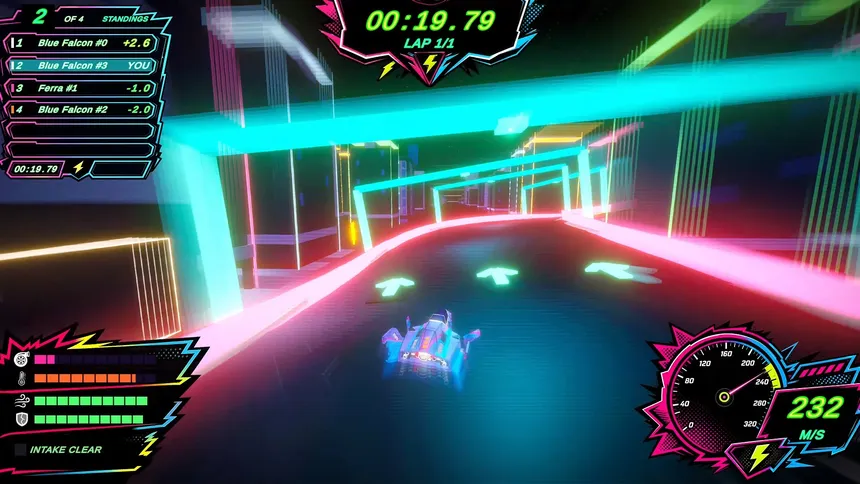 Скриншот 4 к игре Neon Sliders
