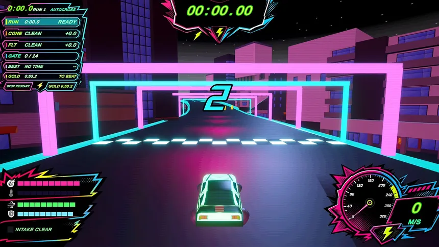 Скриншот 6 к игре Neon Sliders