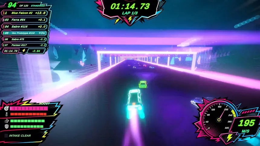 Скриншот 7 к игре Neon Sliders